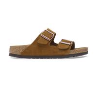 Sabot doppio cinturino in pelle scamosciata Arizona Marrone 40