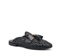 Sabot Frau Donna intreccio in pelle 95T7 Nero