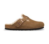 Sabot imbottiti in pelle scamosciata Boston Sherling Marrone 45