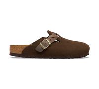 Birkenstock - Boston - Zoccoli in camoscio intrecciato color caraffa-Marrone 36