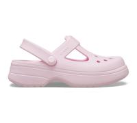 Crocs Classic Mary Jane Clog K, Zoccoli Unisex - Bambini e Ragazzi, Latte Rosa, 32/33 EU