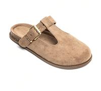 Sabot Ouverts in Suédine e Sposa Regolabili e Boucle Dorée Un design autentico per il comfort quotidianoAdotta allure e natura e soignée avec nos sabots in suédine, la chaussure idéale pour celles qui