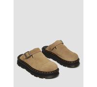 Sabot Zebzag chiusi in pelle scamosciata Marrone 36