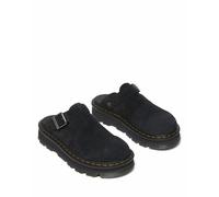 Sabot Zebzag chiusi in pelle scamosciata Nero 37