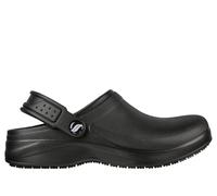 Sabot Zoccolo Skechers ArchFit Riverbound Nero Slip On Antiscivolo con Cinturino