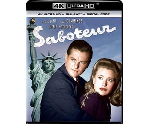 Saboteur - 4K Ultra HD Digital 4K UHD (4K UHD Blu-ray) Robert Cummings