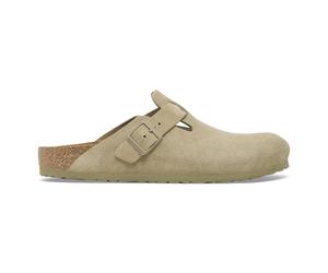 Sabots in pelle scamosciata Boston Verde 37