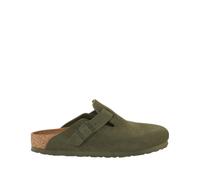 Sabots in pelle scamosciata Boston Verde 40