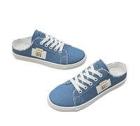 Sabots - Scarpe da donna eleganti, per il tempo libero, comode, sportive, suola morbida, slip-on, in tela, scarpe a piedi nudi, comode, ultra leggere