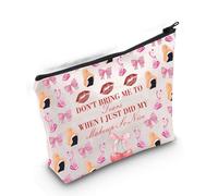 Sabr-Rina Borsa per il trucco Don't Bring Me to Tears Tour anni '90 per gli appassionati di musica borsa da concerto album merch, Don't Bring Me Tears - Trousse per trucchi, 3uk, alla moda