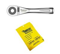 SabreCut 1 x MRSC01 Mini Micro Cricchetto 1/4" Esagonale In Acciaio Inossidabile Professionale 72 Denti Ingranaggi Chiave A Cricchetto A Mano