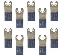 SabreCut 10pcs SP35F_10 35mm Fine Dente Fast Fit Legno Lame multiutensile | Compatibile DeWalt, Stanley, Black & Decker, Bosch, Fein (Non-StarLock), Fast Fit lame denti fini tagliano legno cleanly