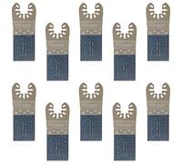 SabreCut 10pcs SP35J_10 35mm Attacco rapido Lame multiutensile Durevole | Compatibile DeWalt, Stanley, Black & Decker, Bosch, Fein (Non-StarLock), attacco rapido lame grosse offrono rapido tagliano