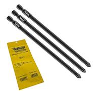 SabreCut 3pcs AFSC152PH2_3 152mm PH2 Inserti autofeed cartongesso | Compatibile con Festool AF 55-DWP/DWC PH2-AF-55, Robusto, per cartongesso, custodia inclusa