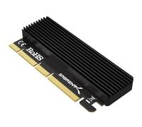 SABRENT Adattatore PCIe SSD M.2 NVME, Scheda X16/X8/X4 con dissipatore di calore in alluminio, Adattatore per SSD 1TB, 2TB, 4TB, 8TB fino a 16TB, formato 2230/2242/2260/2280 (EC-PCIE)