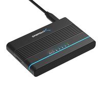 SABRENT Cabinet USB-C per M.2 NVMe e disco rigido SATA da 2,5" e 3,5", convertitore SSD HDD e M2, dock 2242, 2260 e 2280 con clonazione offline + alimentatore, cavi USB C + A inclusi (DS-UCMH)