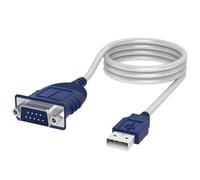 SABRENT Cavo da USB a Seriale [9 Pin] DB 9 RS 232, Convertitore Chipset Prolific