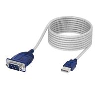 SABRENT Cavo da USB a Seriale [9 Pin] DB 9 RS 232, Convertitore Chipset Prolific