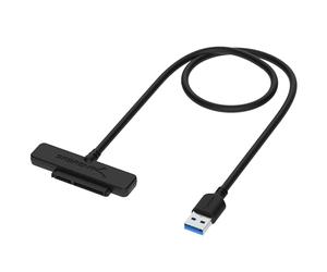 SABRENT Cavo SATA I II III SSD/Hard disk esterno a USB 3.2 Gen 1, Adattatore esterno/HDD da 2,5 pollici, supporto per Windows, Mac, Linux (EC-SSHD)