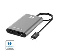 SABRENT da USB Type-c Thunderbolt 3 a DisplayPort, Adattatore da USB C a DisplayPort, Convertitore USB C a DP, risoluzioni 4K fino a 3840x2160 HD a 60Hz (TH-3DP2)