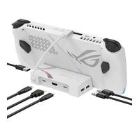 SABRENT Docking Station per Asus ROG Ally, 6 porte USB Type-C, HDMI 4K@60Hz, porte USB 5Gbps, Power Delivery, design compatto per giochi (DS-RA6P)