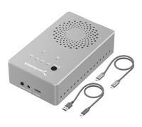 SABRENT Docking Station SSD M.2 NVMe PCIe a USB C e USB 3.0, 2 slot per SSD, con alimentatore, per SSD SATA con misure 2230/2242/2260/2280, con funzione Duplicatore/Clonatore offline (EC-SSD2)