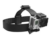 SABRENT Fascia da testa Compatibile con GoPro, Fascia da testa elastica per videocamere GoPro (GP-HDST)