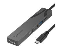 Sabrent Hub USB C HDMI, Multipresa USB C hub, per Macbook, PC, Pen Drive, PS4/PS5, 5 in 1 hub usb type c, 1 HDMI 4K, 1 Porta USB 3.2 Gen 1, 2 Porte USB 2.0, 1 porta USB tipo C, PD (60W) (HB-SHPU)
