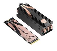 SABRENT M.2 NVMe SSD 4TB gen 4x4 con dissipatore, unità a stato solido da 7100 MB/s in lettura, disco rigido PCIe 4.0 m2 per i giocatori, compatibile con PlayStation 5, PC, NUC, laptop e desktop
