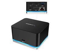 SABRENT Mini Docking Station Continuum USB Tipo C 5 Porte, Supporta Fino a 3840x2160 a 30Hz (DS-CMND)