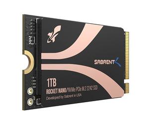 SABRENT SSD [1TB] Rocket 2242 DRAM-Less M.2 PCIe Gen 4 NVMe (SB-2142-1TB)