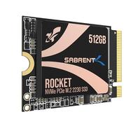 SABRENT SSD 512GB, SSD Interno, SSD NVMe PCIe 4.0 M.2 2230, Gen 4, 4750 MB/s, Compatibile con Steam Deck, ROG Ally, Surface Pro, PC, NUCs e Laptop, fino a 800.000 IOPS, Rocket 2230 (SB-2130-512)