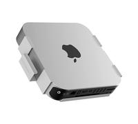 SABRENT Supporto per Mac Mini, Supporto VESA MAC Mini M1, Supporto da tavolo e da parete, Telaio di fissaggio MAC Mini, in alluminio, BIANCO (BK-MACM)