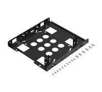 SABRENT Telaio per SSD/HDD da 2.5" a 3.5", Kit di montaggio per disco da 2,5" ad alloggiamento interno di 3,5", per SSD/HDD SATA interno, (BK-HDDH)