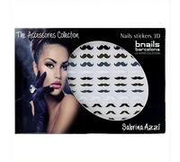 SABRINA AZZI Sabrina Bnails Deco Stickers (Moustache) (105), Standard, Unico
