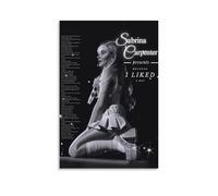 Sabrina Carpenter Poster Singer Music Album Cover0 per camera, estetica su tela, decorazione da parete per camera da letto, 30 x 45 cm