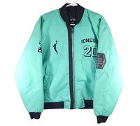 Sabrina Ionescu New York Liberty FISLL Giacca Bomber Flight Teal Nuova Media