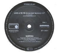 Sabrina - Like a yo-yo (Ext. Version, 1988/89) [Vinyl Single]