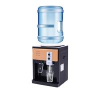 SABUIDDS Distributore di acqua elettrica per acqua fredda e fredda refrigerata per bottiglie filtranti da 3,5 a 18,9 litri per scrivanie, comodini, tavolini, bar e uffici