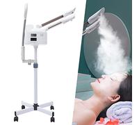 SABUIDDS Vaporizzatore facciale Steamer Idratante Apparecchio a vapore per sauna facciale vapore macchina SPA cura del viso spruzzatrice per principianti e cosmetologi professionali