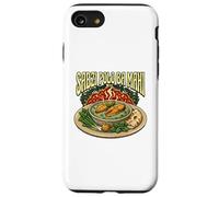 Sabzi Rice Ba Mahi Persian Food Art per iraniani Custodia per iPhone SE (2020) / 7/8