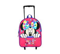 Sac à dos à roulettes 31cm Disney Minnie Rose