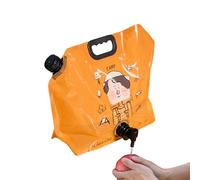 sac à EAU Mobile - Stockage Potable Compact de 8 L, bidon Pliable avec Robinet de Sortie, récipient d'hydratation étanche | Distributeur Pratique pour l'extérieur, la randonnée, Le t