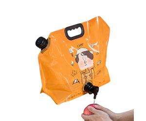 sac à EAU Mobile - Stockage Potable Compact de 8 L, bidon Pliable avec Robinet de Sortie, récipient d'hydratation étanche | Distributeur Pratique pour l'extérieur, la randonnée, Le t