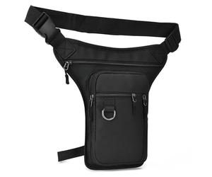 Sac à jambe Drop - Sangle de jambe étanche, sac à bandoulière pour ordinateur portable | Marsupium pour motos et vélo, perce pour la jambe avec un joint réglable pour le portefeuille, la clé, la bouil