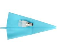 Sac à poche con beccuccio a stella grande, in silicone, per decorare torte, budini e piatti salati, lavabile in lavastoviglie