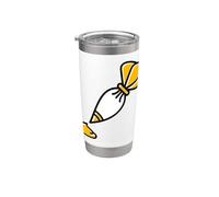 Sac à poche da pasticceria con scritta "Really Bicchiere termico in acciaio inox doppia parete