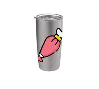 Sac à poche da pasticceria con scritta "Really Bicchiere termico in acciaio inox doppia parete