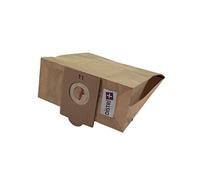 Sac aspirateur compatible : FAKIR : GS1600, GS1700, S10, S12; PRODIM : 913; GHILBI; HOOVER; TODEMINS; WIRBEL; - La pochette de 10 sacs papier
