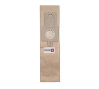 Sac aspirateur compatible : HANSEATIC, HOOVER, PRINCIPAL - La pochette de 5 sacs papier
